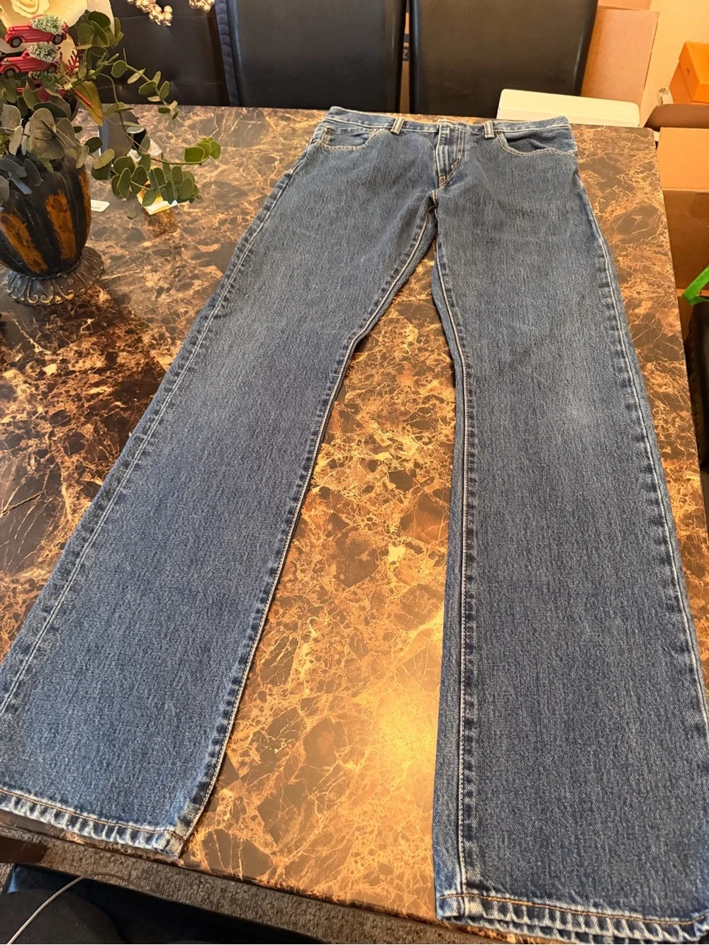 Levi’s 517 Bootcut Jeans Men’s 33x36 Medium Wash Blue Denim Classic Fit